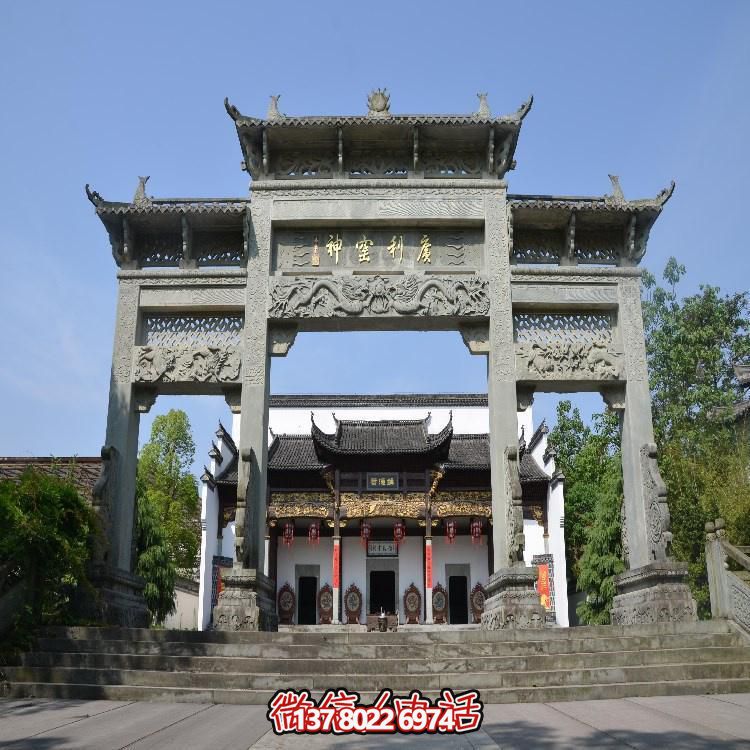 傳承中式文化，體驗(yàn)大型石雕牌坊與雕塑的魅力