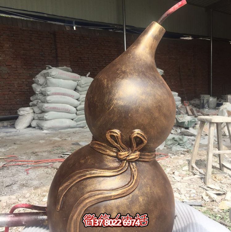 萬用銅雕葫蘆，集家居裝飾、鎮(zhèn)宅辟邪、雕塑藝術(shù)于一體
