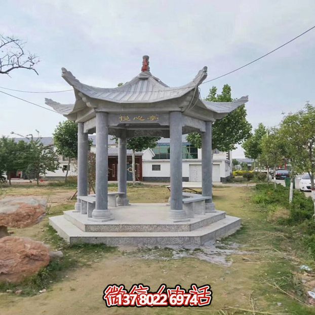 舒適涼亭休息座椅，最適合鄉(xiāng)村戶外休閑