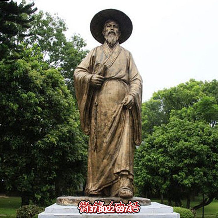 蘇軾銅雕像，贈送中國歷史文化之精髓