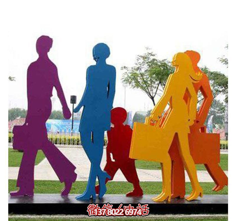 不銹鋼雕塑購(gòu)物袋，提升海邊景區(qū)購(gòu)物體驗(yàn)