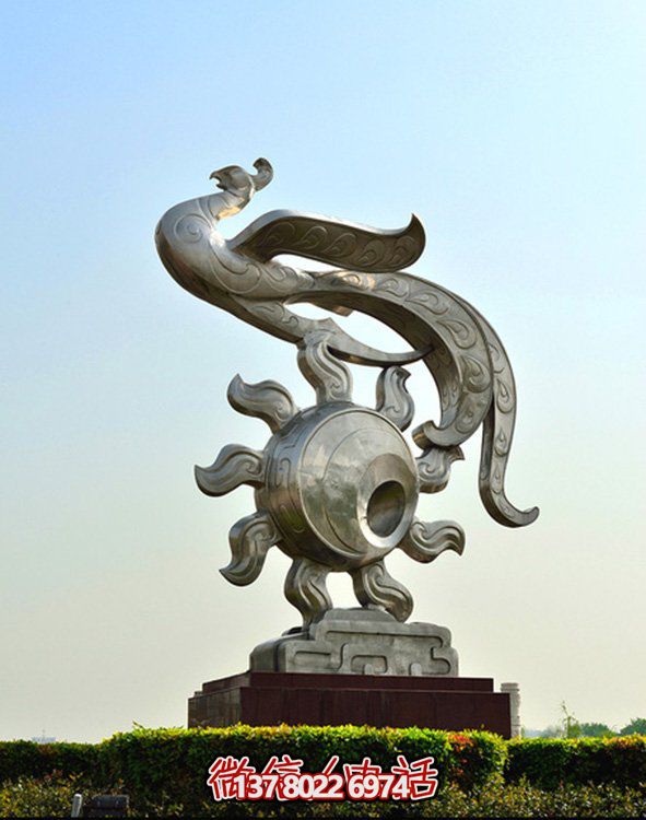 定制玻璃鋼孔雀仿銅雕塑，點綴你的家園