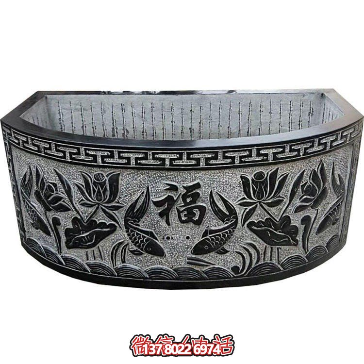 藝術(shù)精美的石雕擺件，點(diǎn)綴美麗庭院