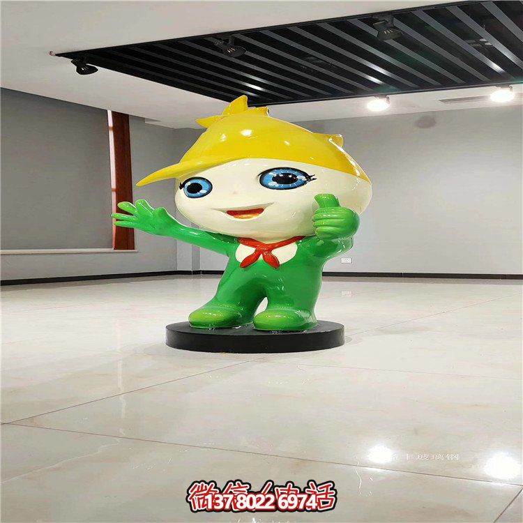 精致典雅的玻璃鋼雕塑公仔，營造浪漫優(yōu)雅的商場戶外景觀