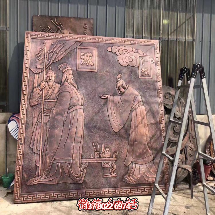 室內(nèi)銅雕浮雕壁畫大型雕塑