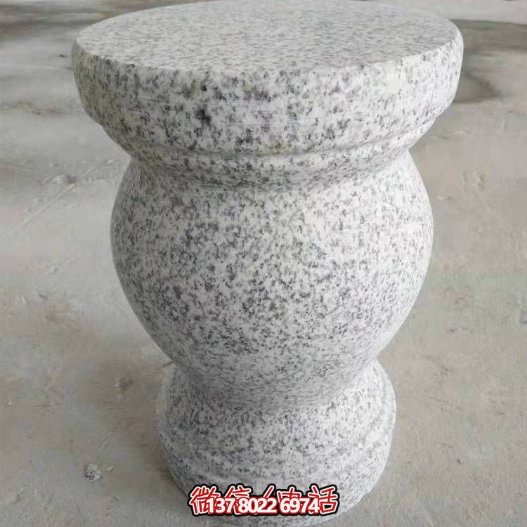 天然花崗巖圓鼓石凳，為您的庭院添彩