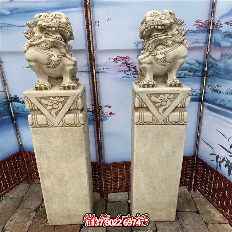 精美石雕擺件，裝點(diǎn)家中庭院