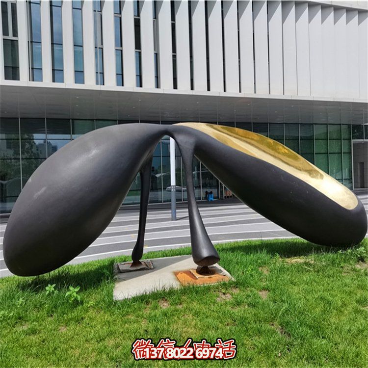 抽象不銹鋼景觀擺件，為你的廣場和公司添上創(chuàng)意色彩