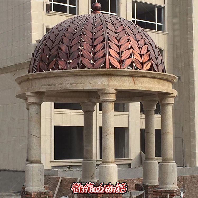 精美歐式大理石涼亭，為您的庭院、別墅、花園帶來(lái)極致優(yōu)雅