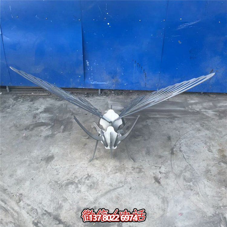 不銹鋼蝴蝶雕塑，點綴你的園林戶外空間