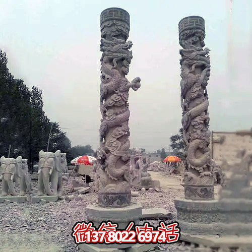 柱石盤(pán)龍安全、堅(jiān)固、節(jié)能的柱子