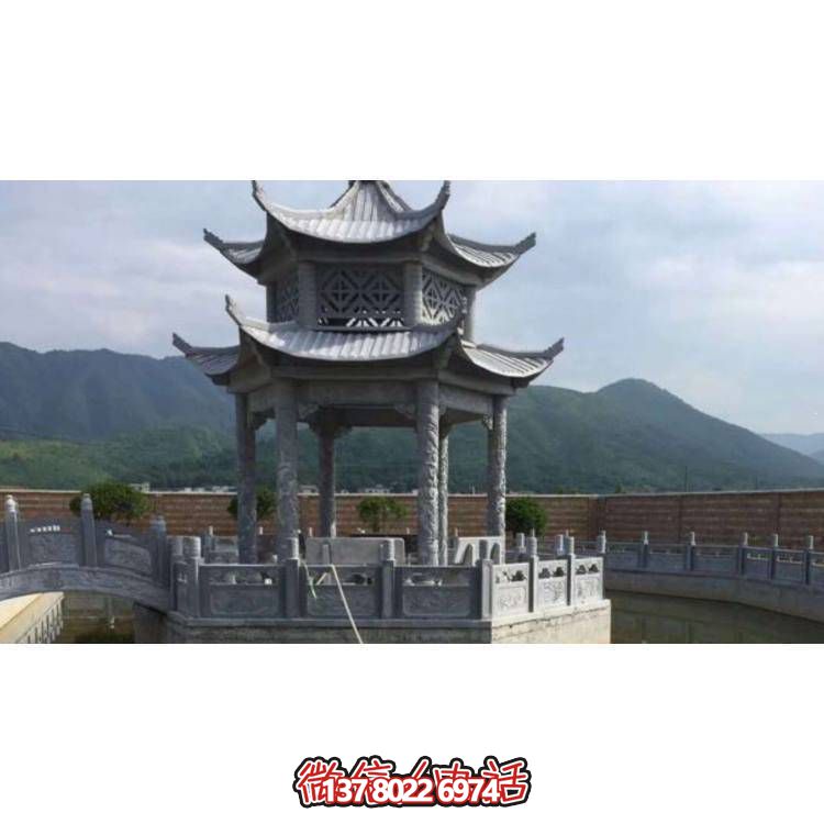 精美大理石雕塑涼亭，把藝術(shù)與實(shí)用完美結(jié)合