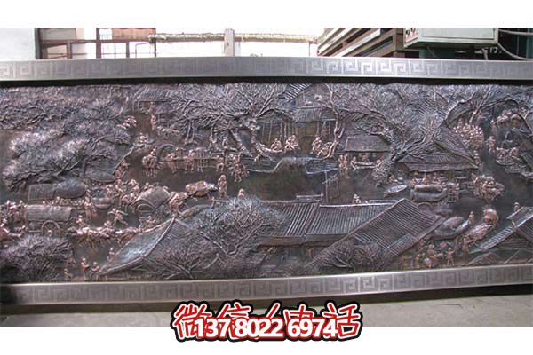 清明上河圖浮雕，欣賞千年藝術精髓