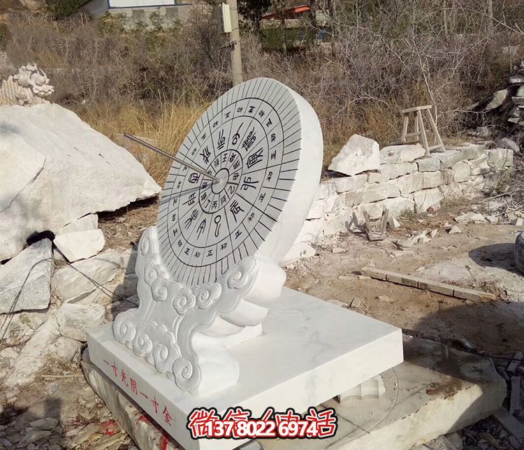精致日晷雕塑，為你的戶外景區(qū)帶來創(chuàng)意石雕裝飾