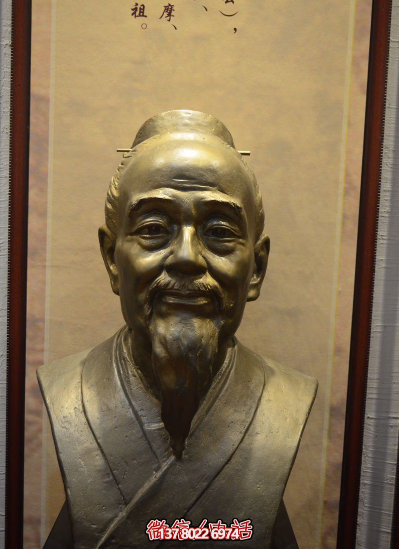 扁鵲胸像古代醫(yī)學家銅雕扁鵲雕塑 扁鵲胸像古代醫(yī)學家銅雕扁鵲雕塑
