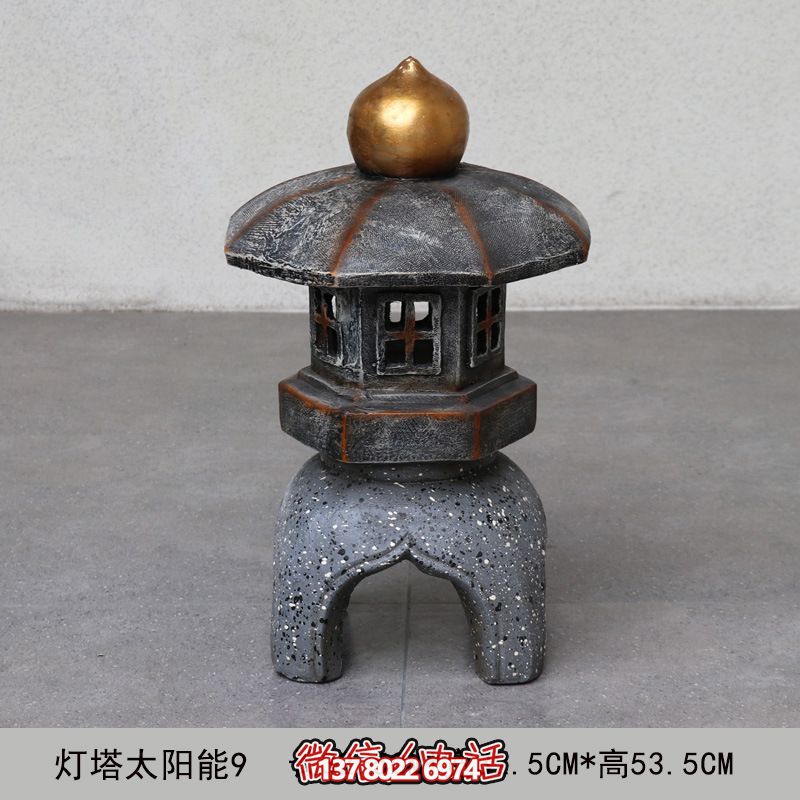 燈塔太陽能落地燈裝飾戶外日式庭院園林微草坪景觀燈 燈塔太陽能落地燈裝飾戶外日式庭院園林微草坪景觀燈