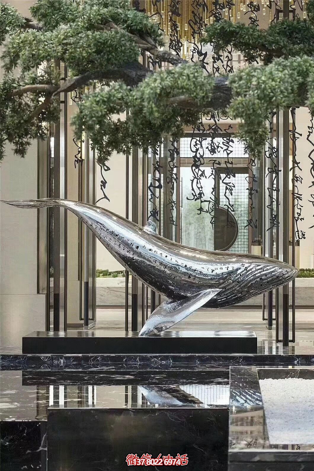 別墅酒店不銹鋼創(chuàng)意鏡面海豚景觀雕塑 別墅酒店不銹鋼創(chuàng)意鏡面海豚景觀雕塑