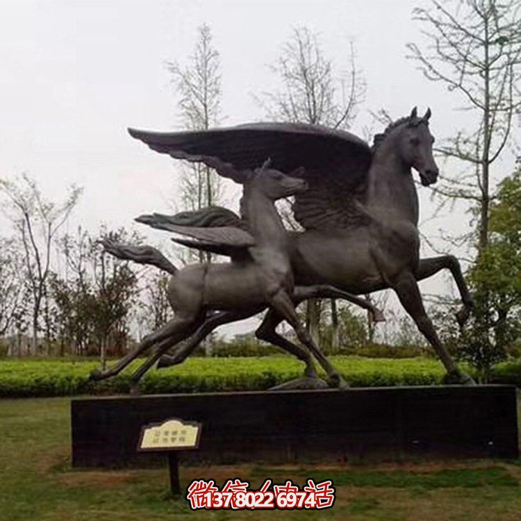 廣場戶外創(chuàng)意銅雕馬