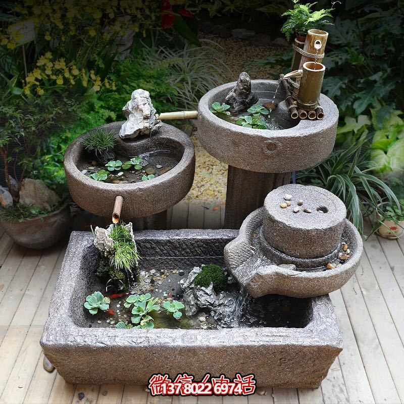 老舊石槽魚缸石頭魚池水缸養(yǎng)魚花盆戶外庭院石磨青石流水景觀 老舊石槽魚缸石頭魚池水缸養(yǎng)魚花盆戶外庭院石磨青石流水景觀