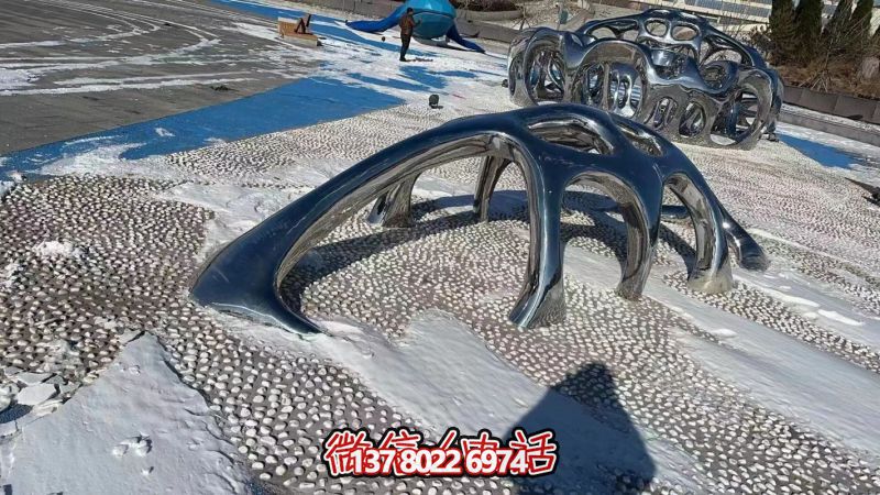 不銹鋼鏤空景觀雕塑 不銹鋼鏤空景觀雕塑